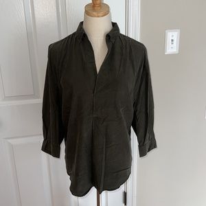 Dark green Zara shirt